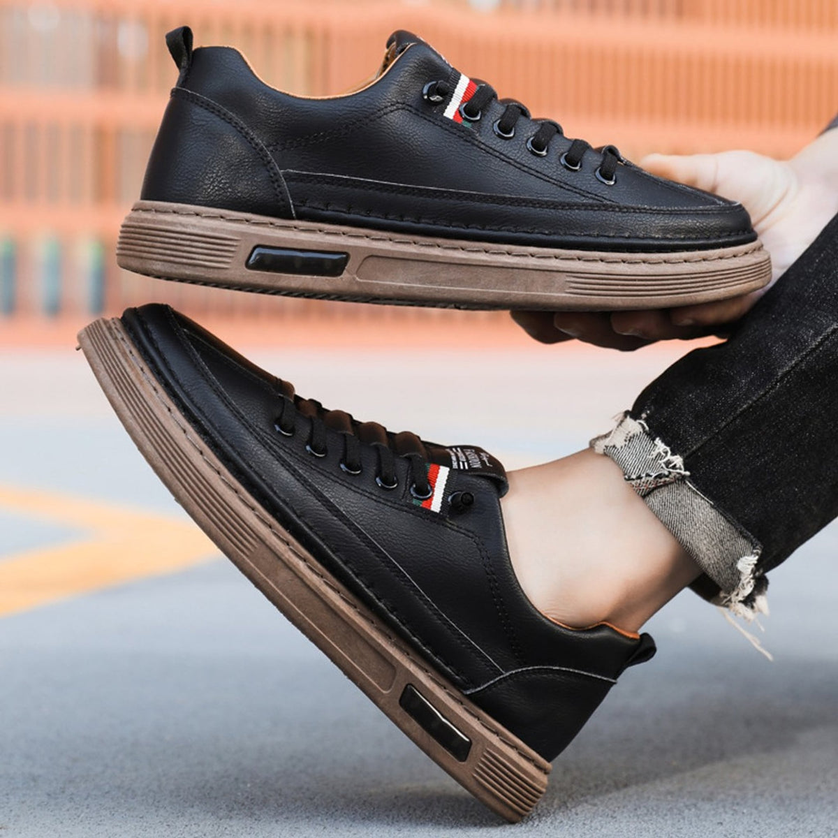 Stryde Classic Casual Stitched Sneakers