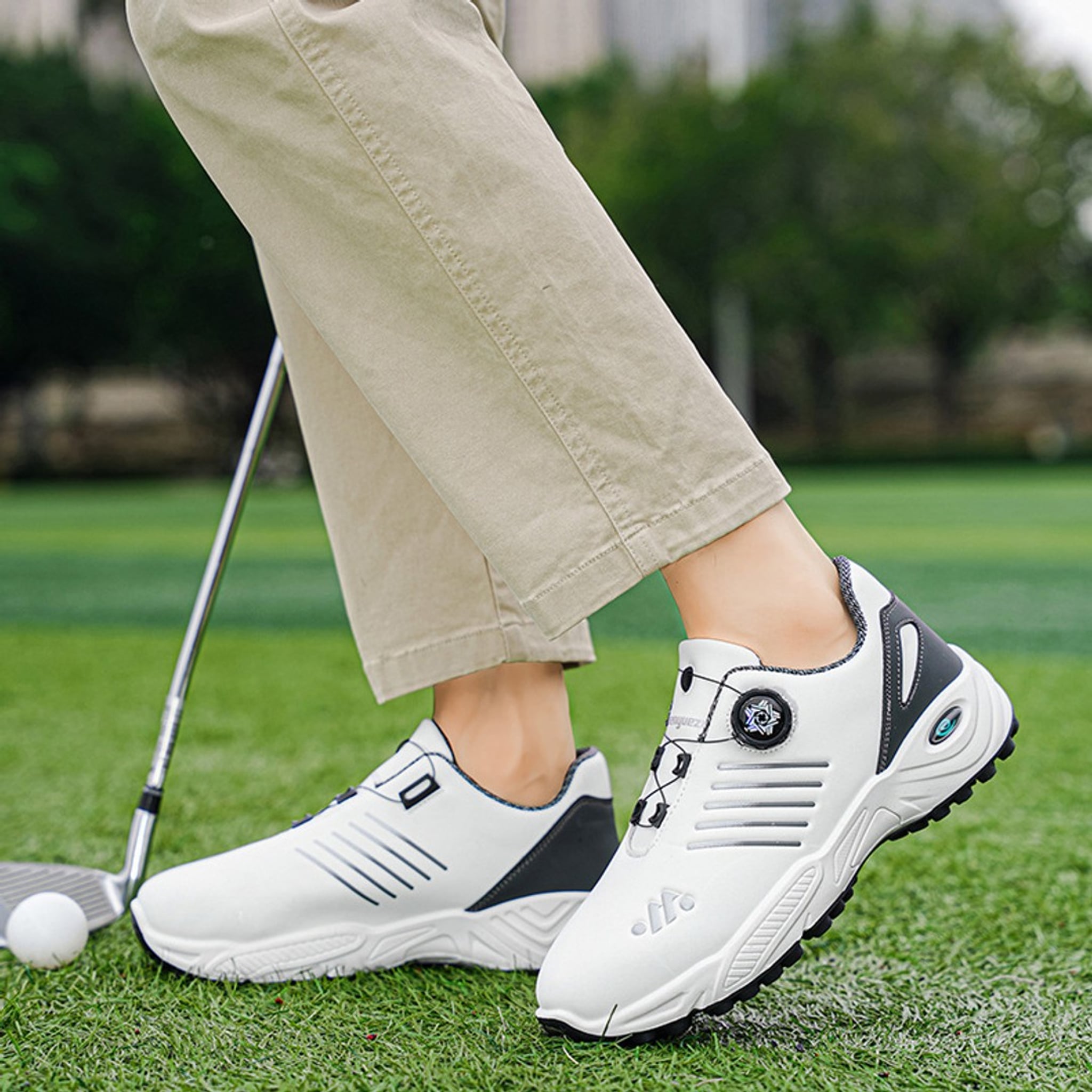 Landstrider Pro-Golf Spike-Free Sneakers