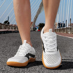 Landstrider Breathable Mesh Wide-Toe Walking Sneakers
