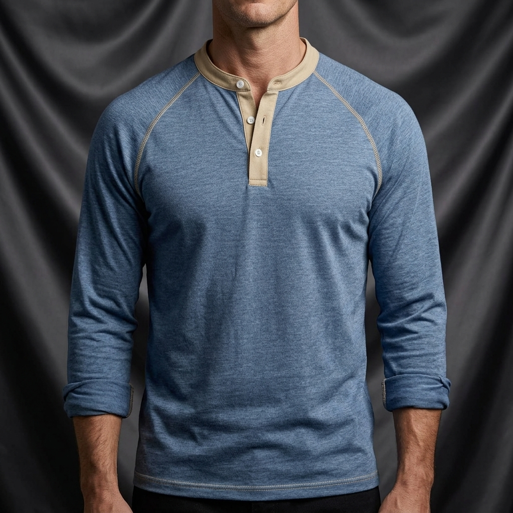 Blake Holloway Vintage Cotton-Blend Henley