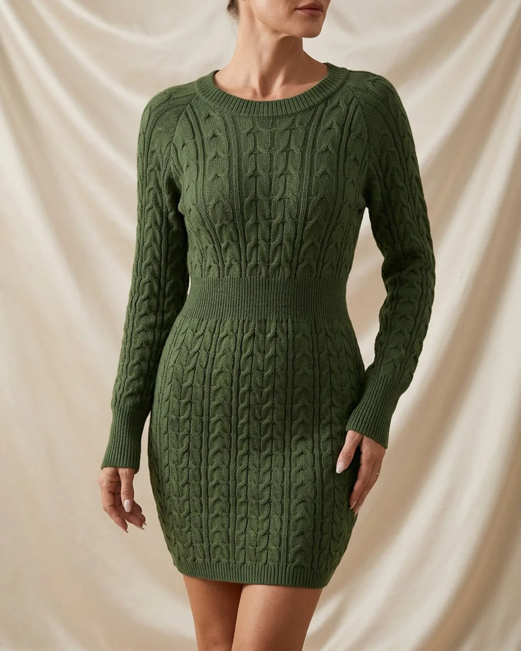 Penelope Effortless Twist Knit Dress