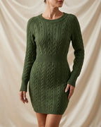 Penelope Effortless Twist Knit Dress