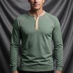 Blake Holloway Vintage Cotton-Blend Henley