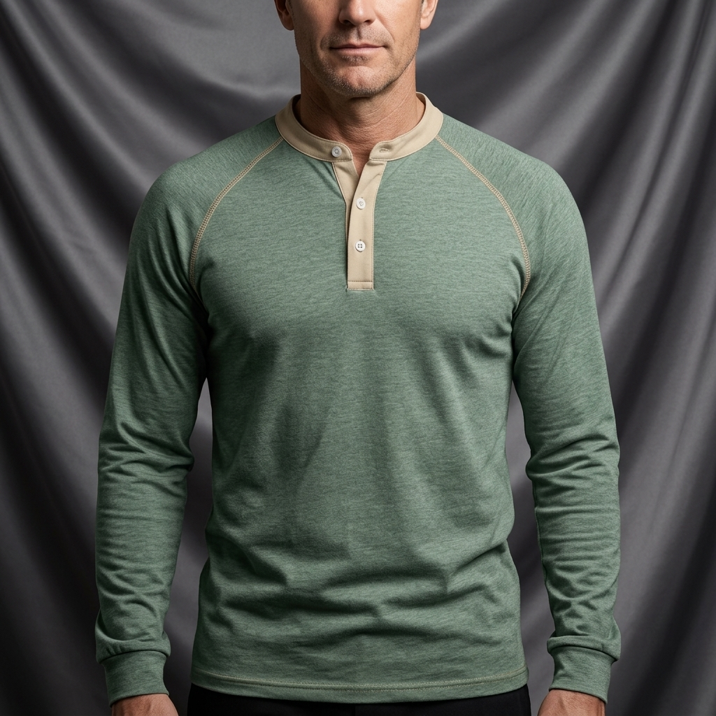 Blake Holloway Vintage Cotton-Blend Henley