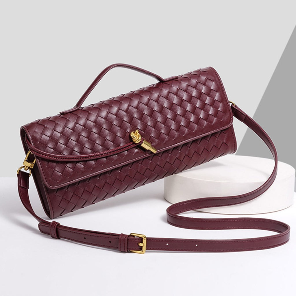 Élise Vegan Leather Baguette Clutch Bag