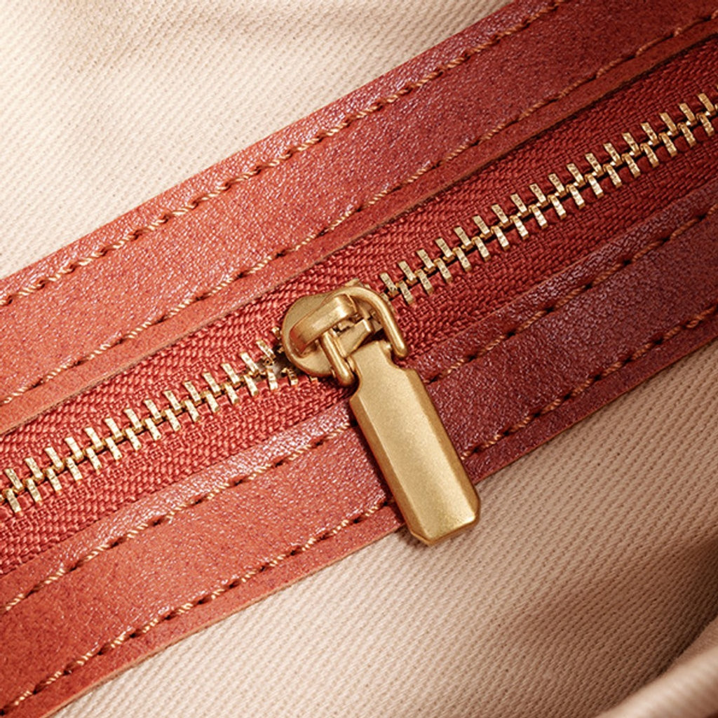 Élise Woven Vegan Leather Bucket Bag