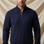 Blake Holloway Jacquard Knit Quarter-Zip