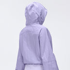Axel Active Water-Resistant Lightweight Hooded Windbreaker Top