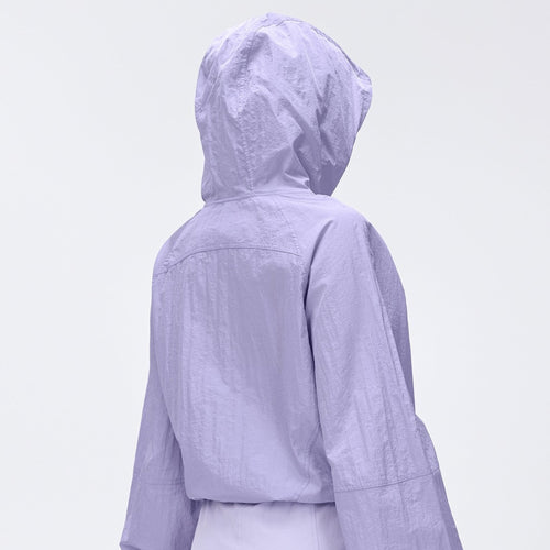 Axel Active Water-Resistant Lightweight Hooded Windbreaker Top
