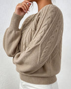 Avéra Luxe Knit Crewneck Top