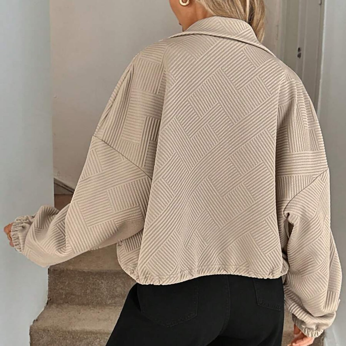 Léa Lightweight Athleisure Bomber Jacket