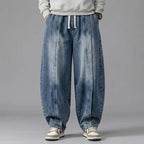 Donovan Vintage Washed Denim Baggy Jeans