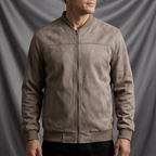 Blake Holloway Minimal Suede Flight Jacket