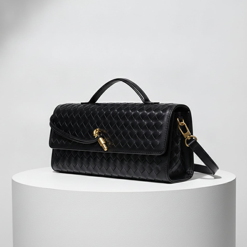 Élise Vegan Leather Baguette Clutch Bag