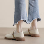 Élise Folded Mary Jane Ballet Flats