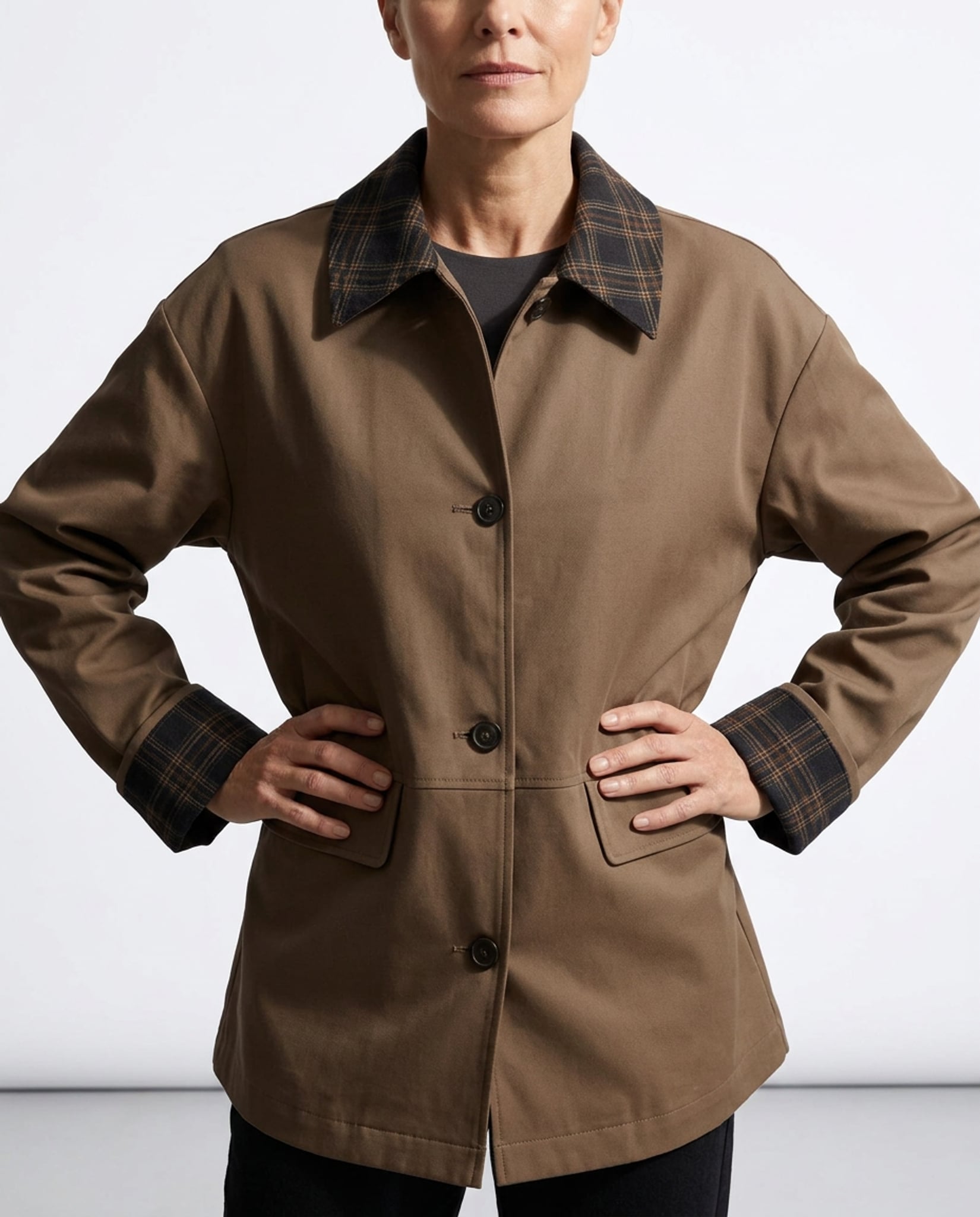 Léa American Retro Lapel Jacket