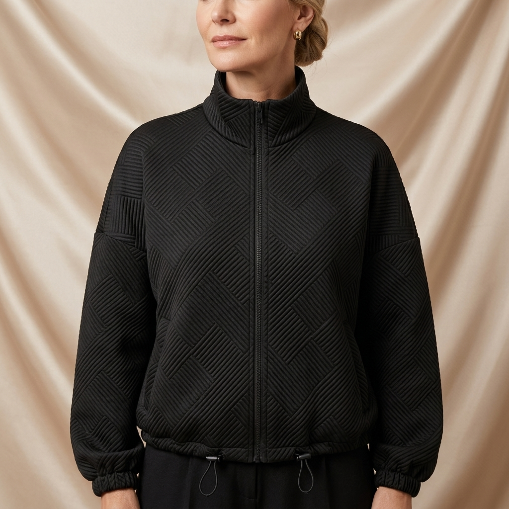 Léa Lightweight Athleisure Bomber Jacket