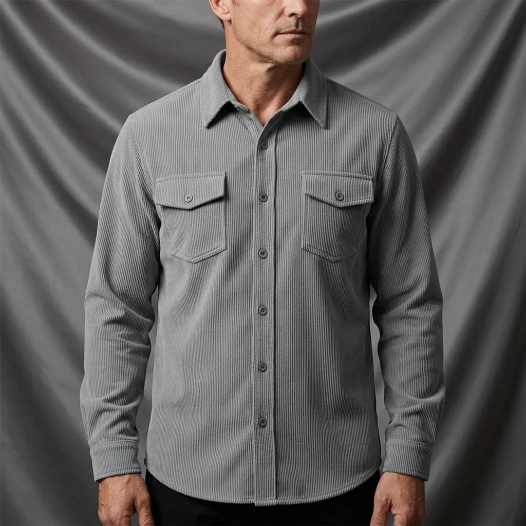 Clifford Soft Ribbed Corduroy Overshirt