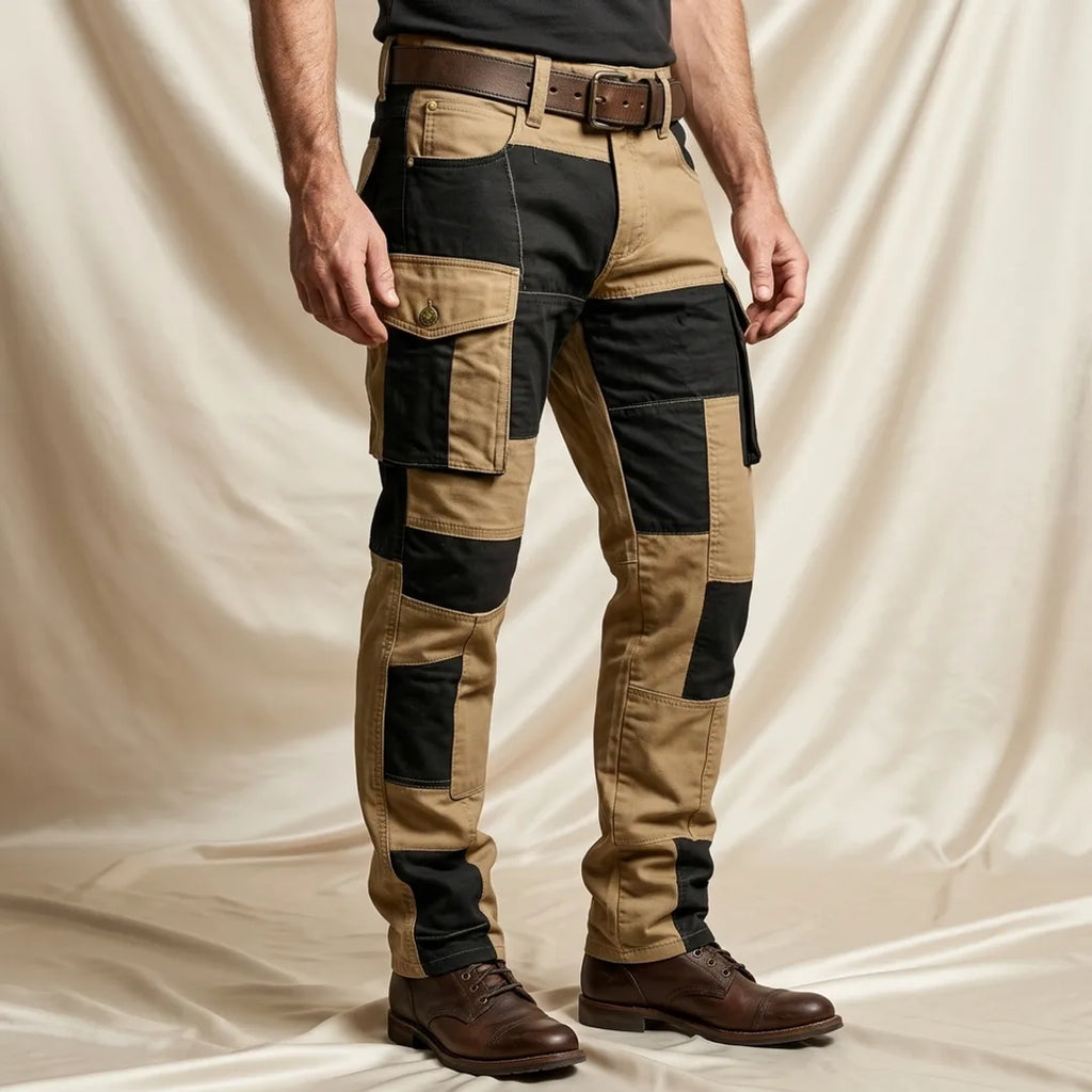Stryde Two-Tone Tactical Cotton Cargo Pants