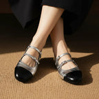 Élise French Vintage Ballet Mary Jane Flats