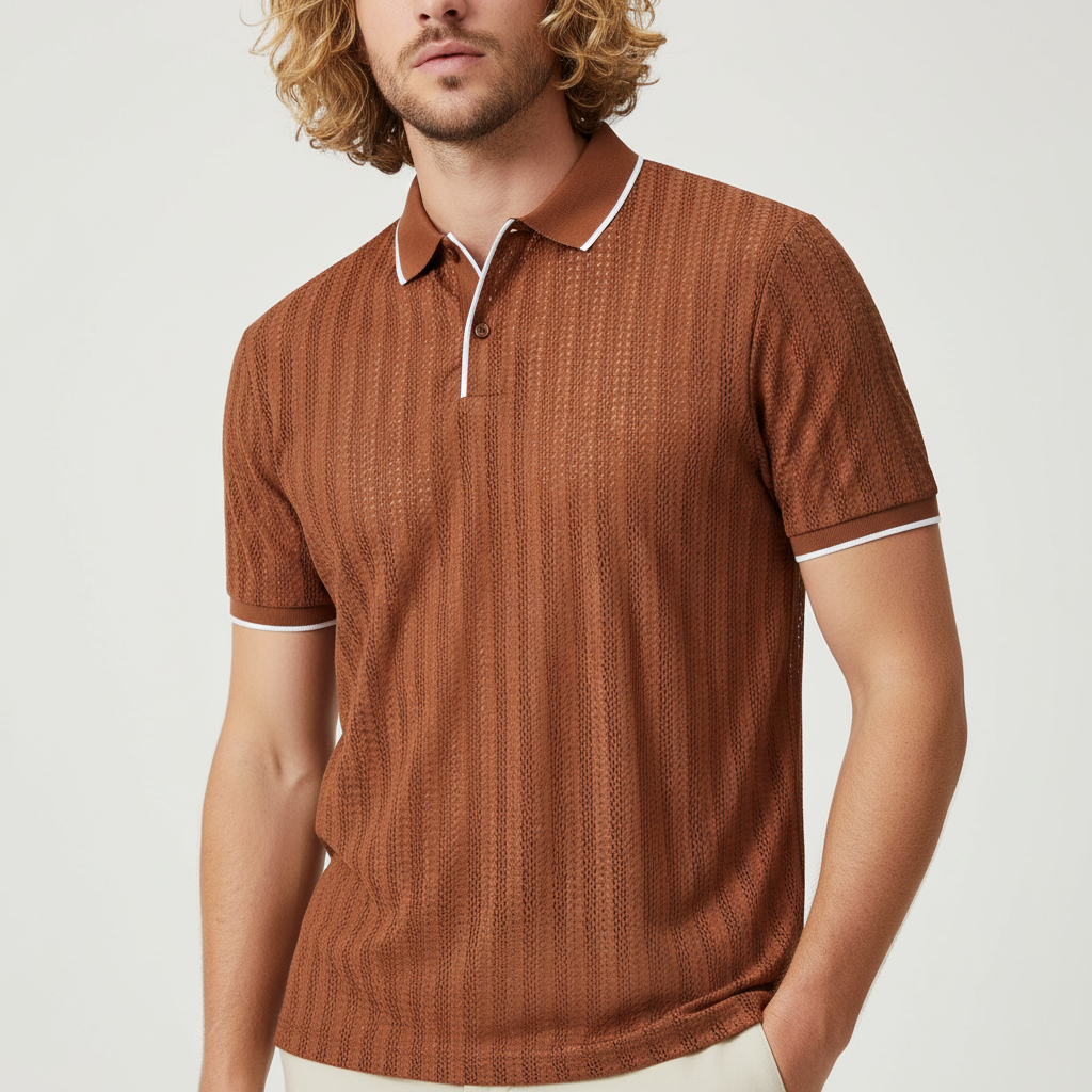 Blake Holloway Nylon Mesh Polo
