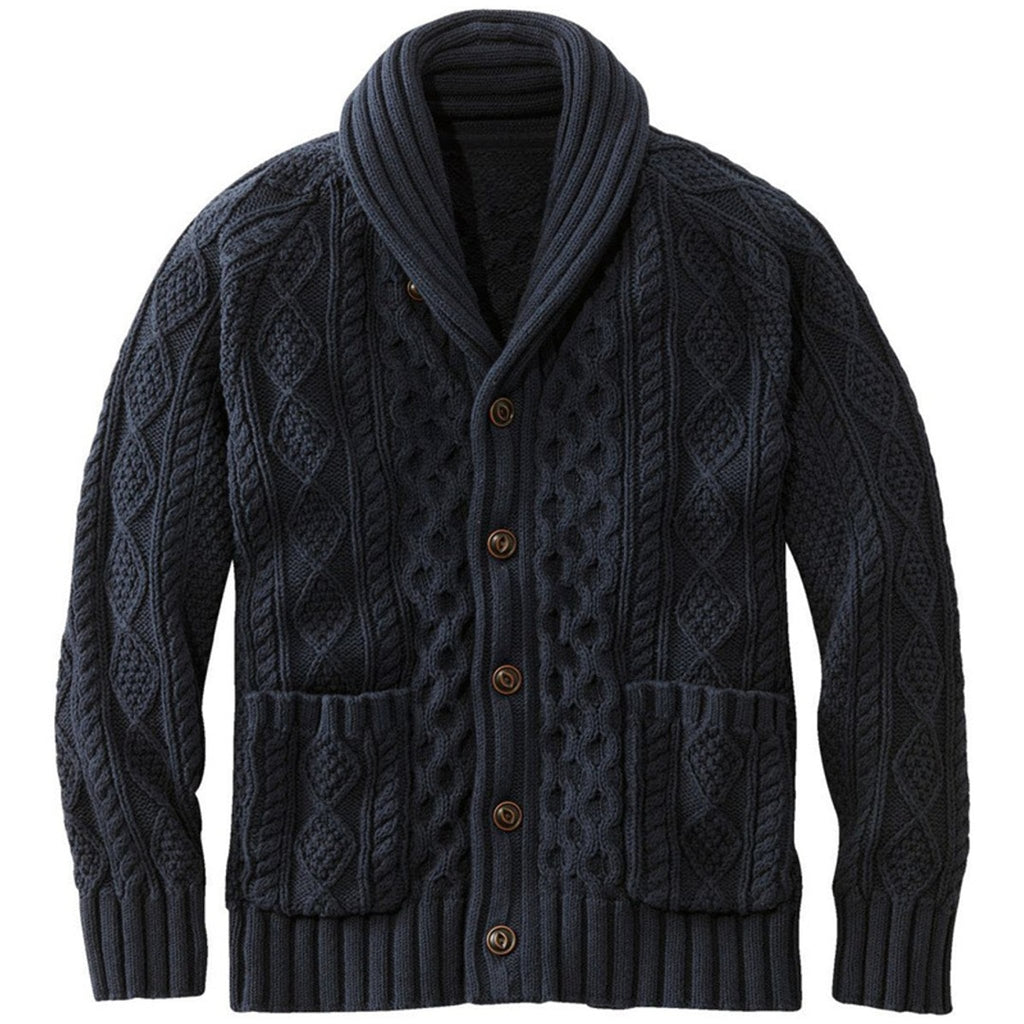 Blake Holloway Classic Shawl Collar Cardigan