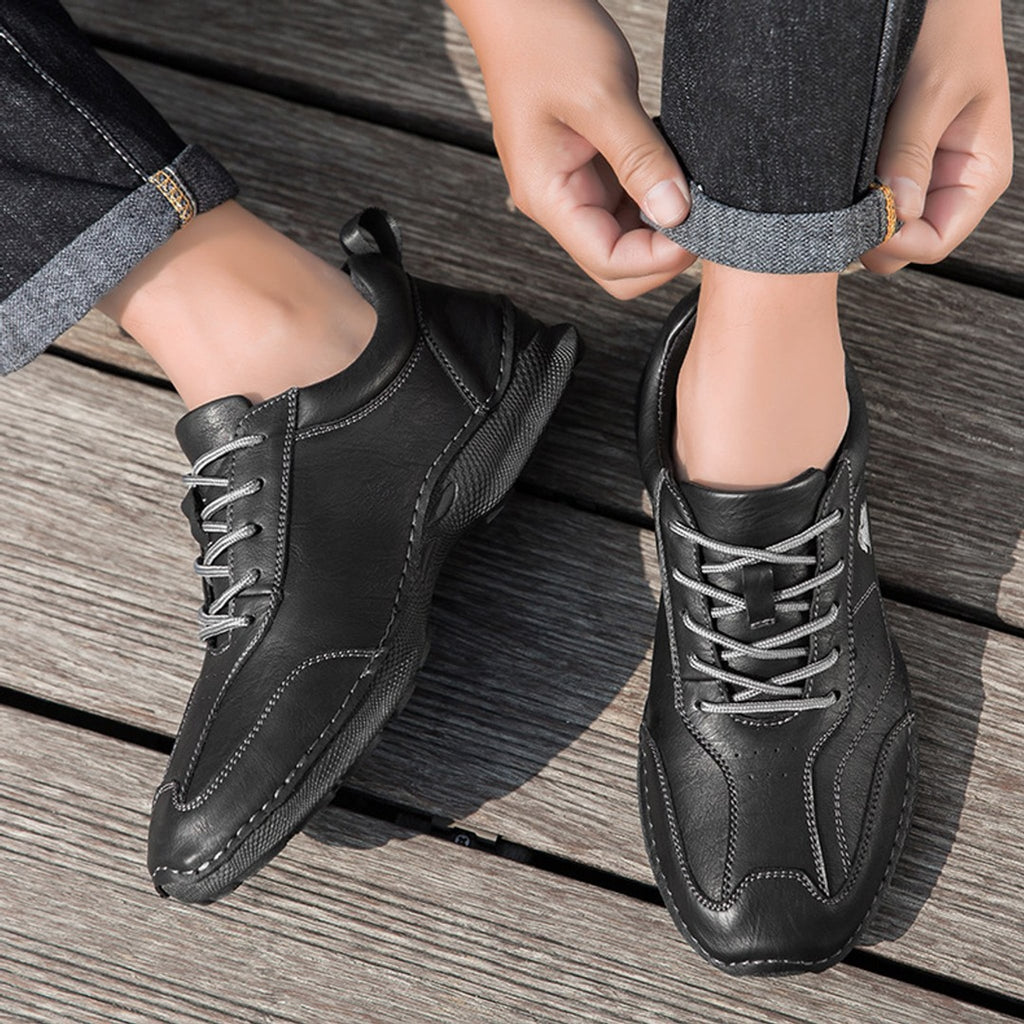 Grant Vintage Stitched Comfort Lace-Ups