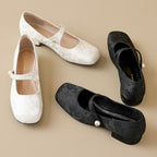 Élise Jacquard Floral Mary Jane Ballet Flat