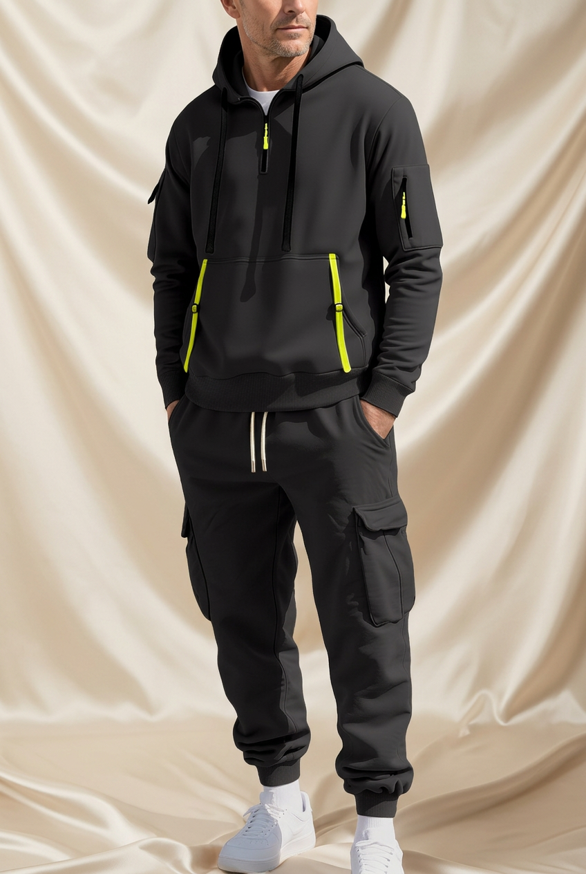 Blake Holloway Athleisure Cargo Tracksuit Set