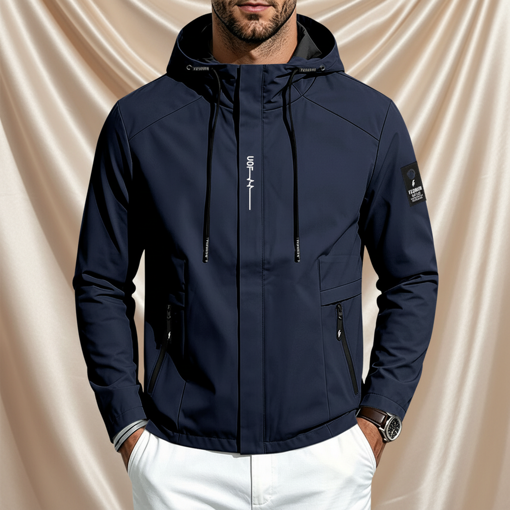 Blake Holloway Horizon Hooded Lightweight Rain Jacket