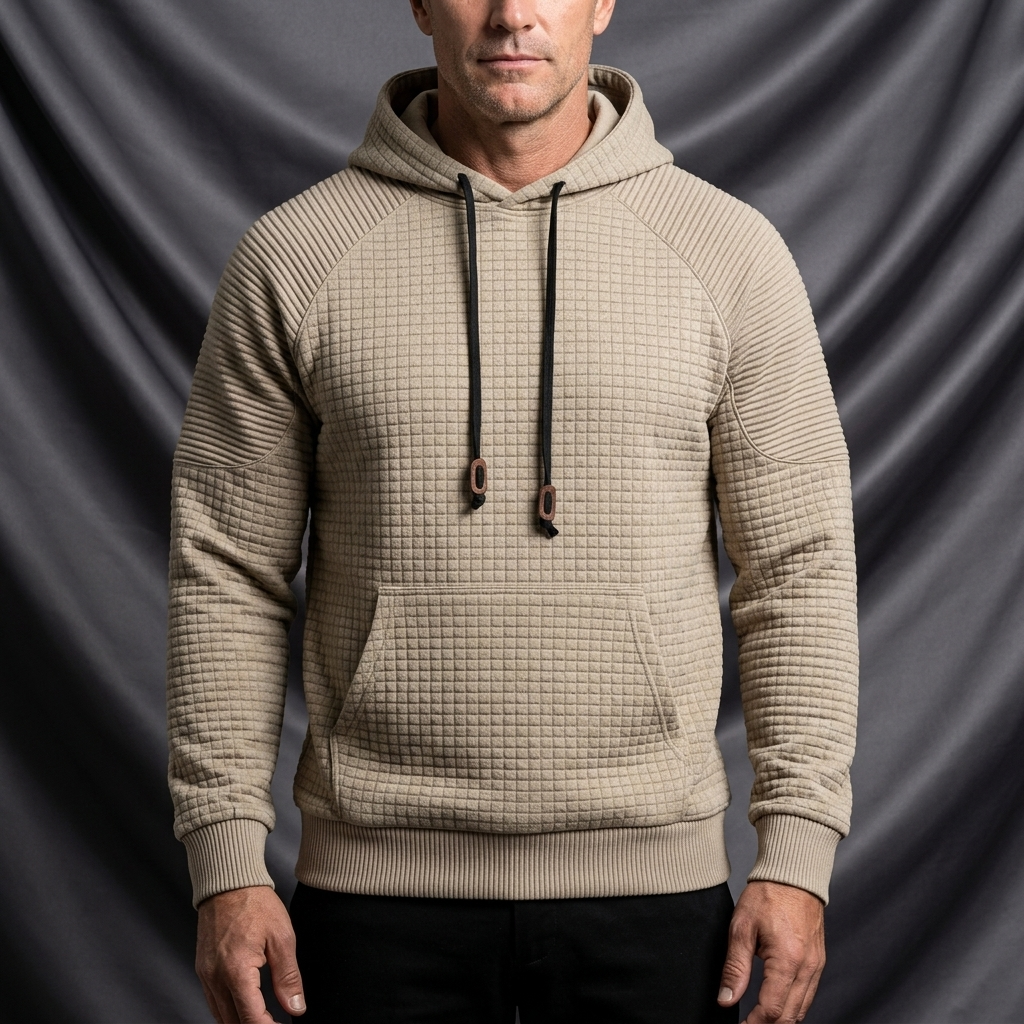 Blake Holloway Waffle Knit Pullover Hoodie