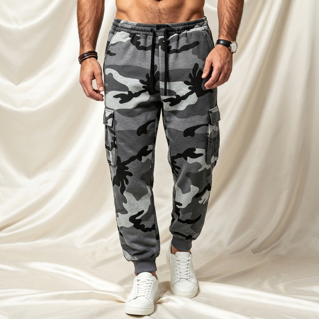 Stryde Active Camouflage Drawstring Sweatpants