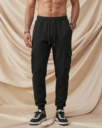 Clifford Waffle Knit Gym Cargo Joggers