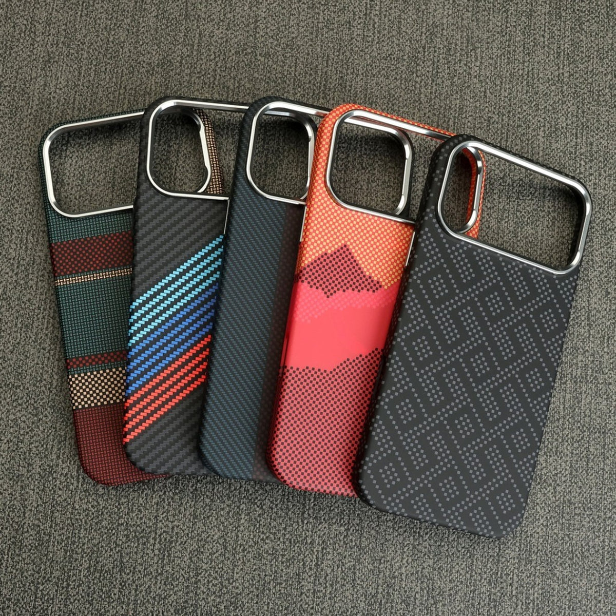 Hendrix Classic Carbon Grip iPhone 18 Pro/ProMax Case