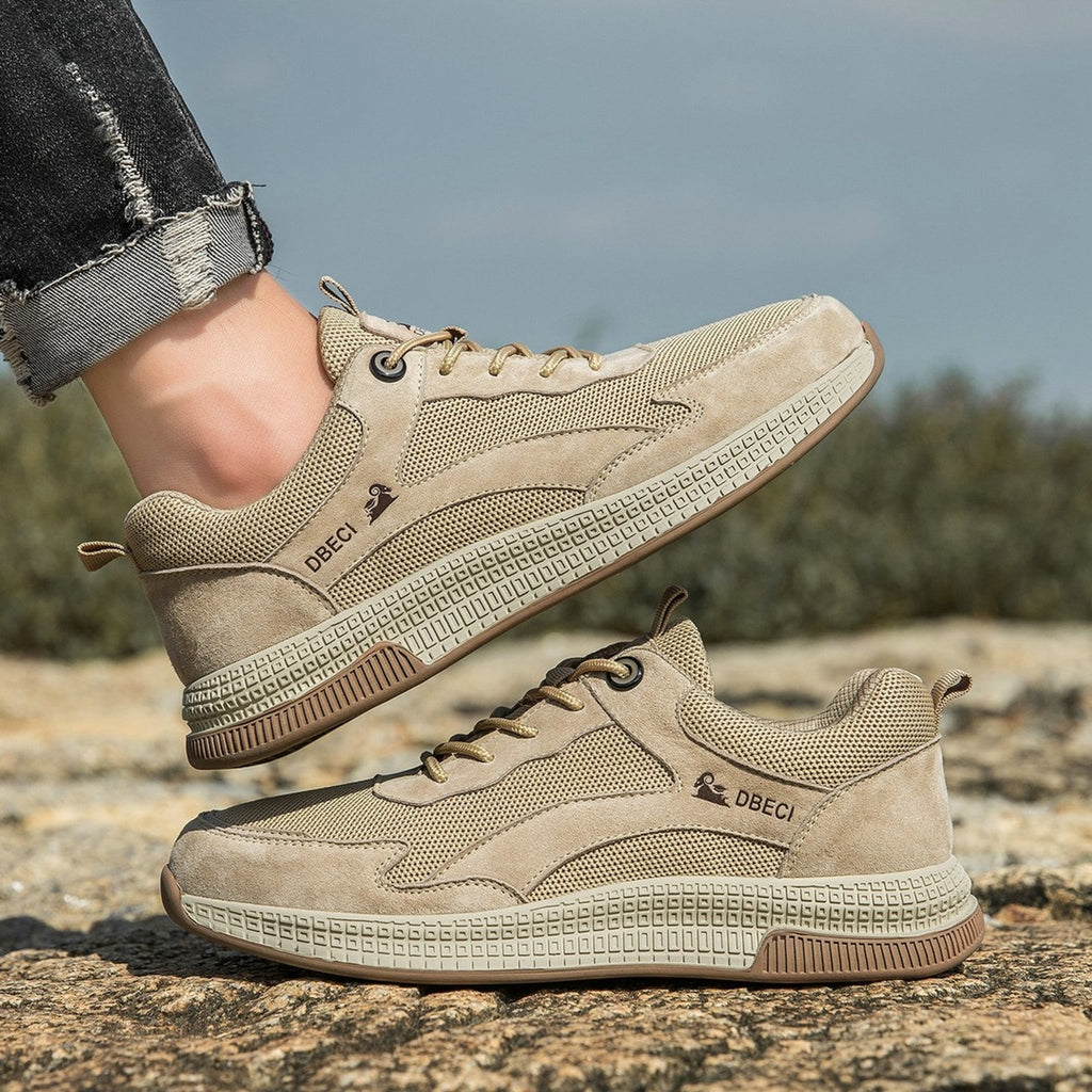 Stryde Mesh & Suede Casual Trainer