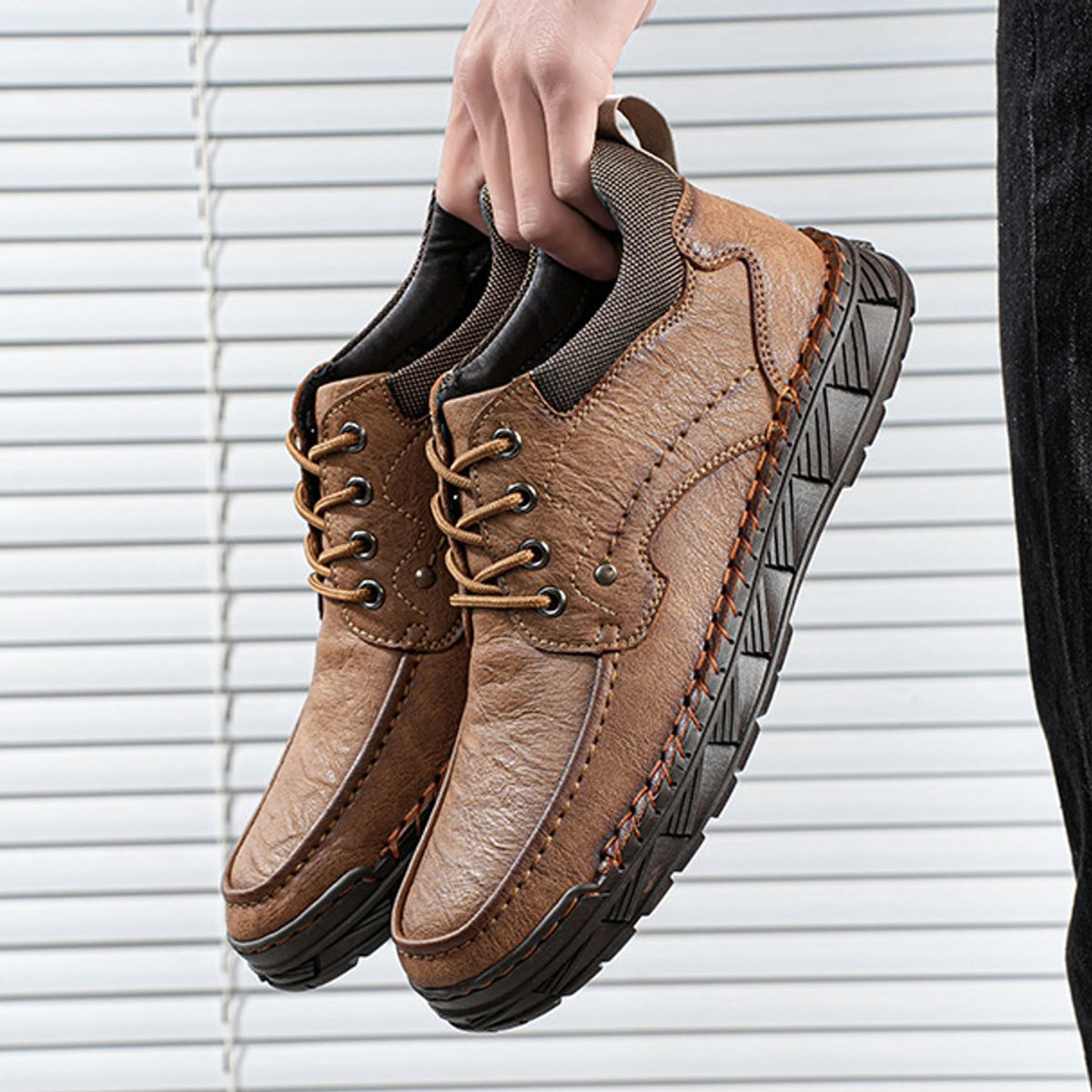 Stalwart Fieldwork Moc-Toe Ankle Boot