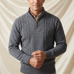 Brooks Modern Twist Knit Half-Zip