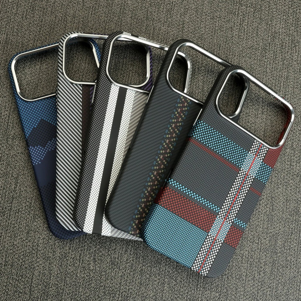 Hendrix Classic Carbon Grip iPhone 18 Pro/ProMax Case