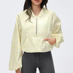 Axel Active Water-Resistant Lightweight Hooded Windbreaker Top