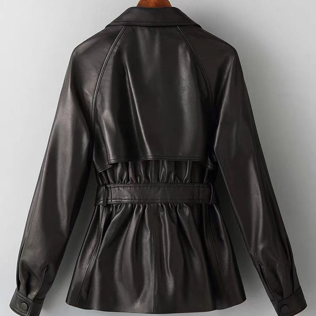 Avéra Fleece Lined Double-Breasted Jacket