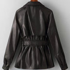 Avéra Fleece Lined Double-Breasted Jacket