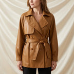 Avéra Fleece Lined Double-Breasted Jacket