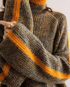 Luciel Thick Knit Mélange Turtleneck