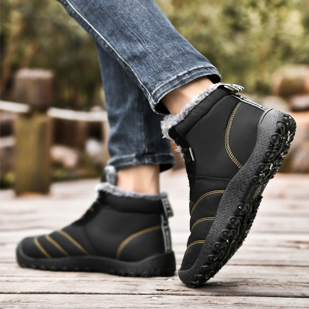 Stalwart Waterproof Fleeced Snow Boot