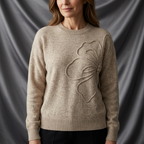 Léa Floral Embroidered Knit Pullover