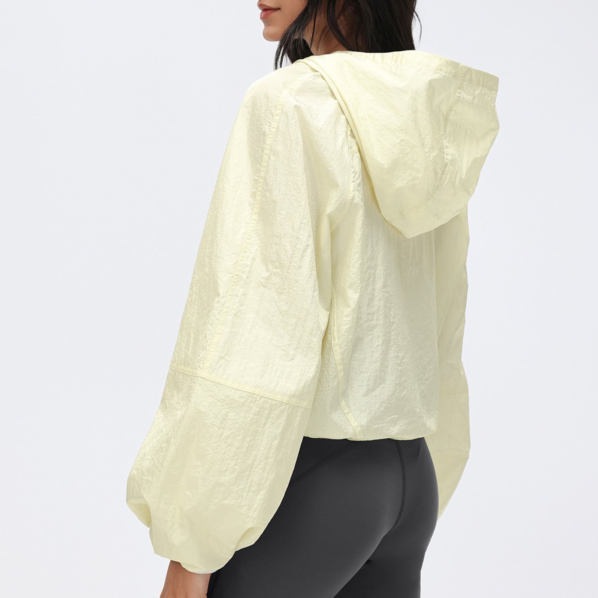Axel Active Water-Resistant Lightweight Hooded Windbreaker Top