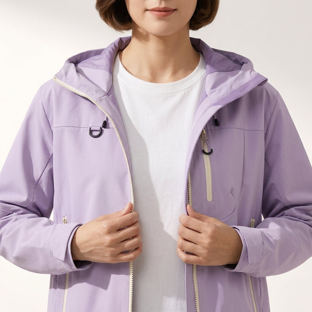 Ironpass Women's All-Weather Waterproof Hiking Jacket