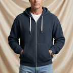 Blake Holloway Waffle Knit Lightweight Jacket Hoodie