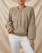 Avéra Luxe Knit Crewneck Top