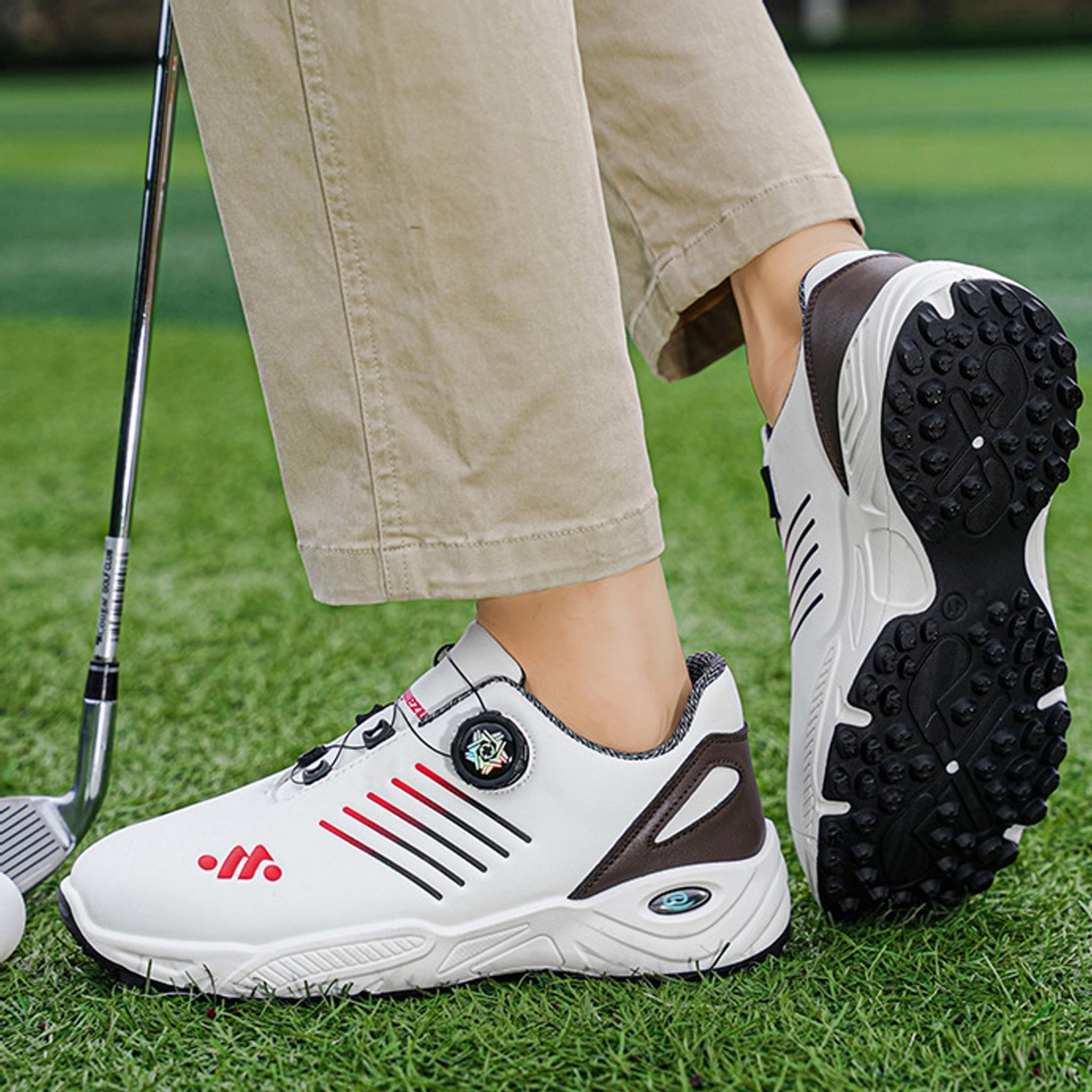 Landstrider Pro-Golf Spike-Free Sneakers